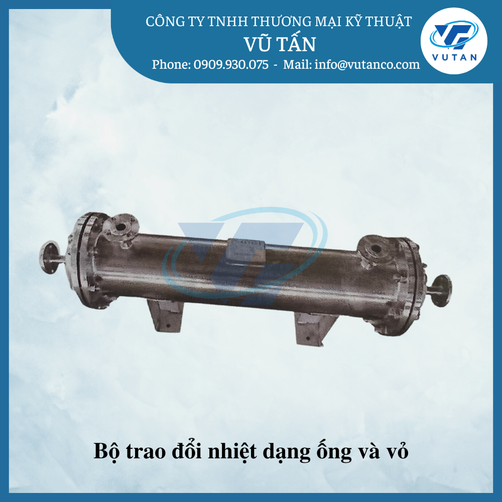 Bộ trao đổi nhiệt dạng ống và vỏ