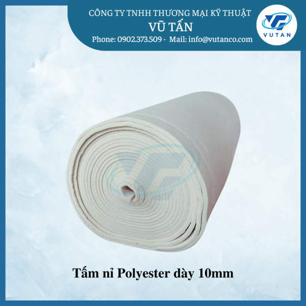 Tấm nỉ Polyester dày 10mm