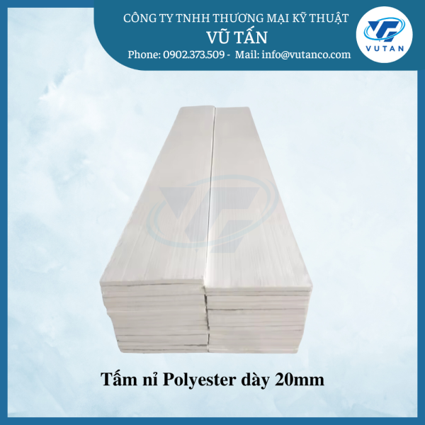 Tấm nỉ Polyester dày 20mm