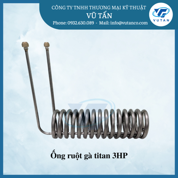 Ống ruột gà titan 3HP