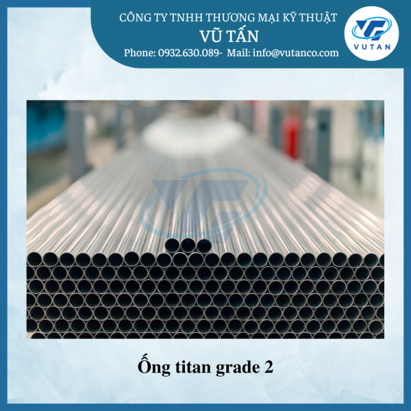 Ống titan grade 2